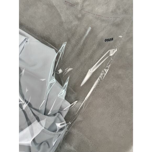 Apostrophe Shirt Womens 20wWhite Solid Button Up Sleeveless Collared Stretch - Picture 4 of 4